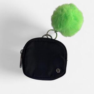 Lululemon Athletica Black Mini Clip Pouch